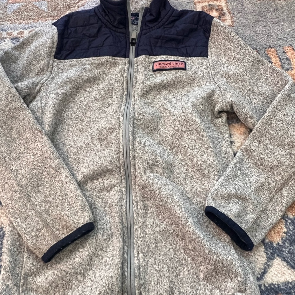 Vineyard vines fleece coat KIDS 8-10